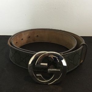 GUCCI Monogram Belt